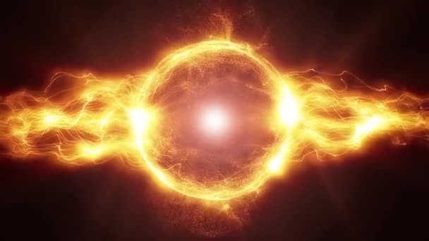 Абстрактна Енергія Плазма Фонова Петля Анімація Абстрактного Фону Органічної Плазми — стокове відео