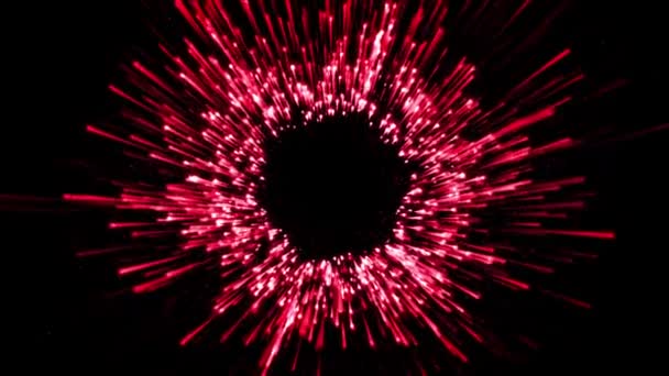 Abstract Starburst Fireworks Animatie Van Een Abstracte Starburst Vuurwerk Achtergrond — Stockvideo