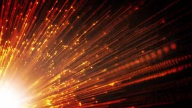 Soyut yıldız patlaması havai fişek / 4 k animasyon bir soyut yıldız patlaması havai fişek arka plan sorunsuz döngü