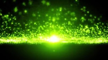 Soyut ışık parçacık akışı döngü / 4 k animasyon parlayan ışık parçacık arka plan sorunsuz güzel soyut bir döngü