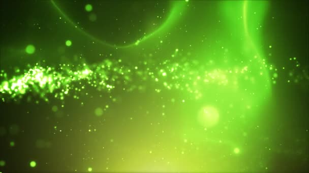 Abstrakte Flüssige Fraktale Partikel Hintergrund Animation Eines Farbenfrohen Abstrakten Fraktalen — Stockvideo