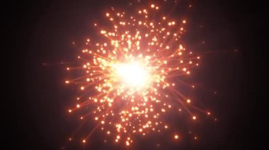 Soyut modüler yapısı arka plan döngü / soyut bir modüler 4 k animasyon arka plan parlayan ve döndürme, kesintisiz döngü