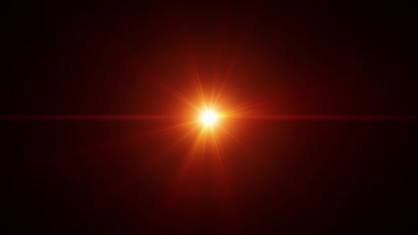 Sunshine Burst Light Background Loop Animation Beautiful Loop Sunshine Light — Stock Video