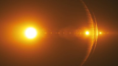 Optik Lens Flare arka plan
