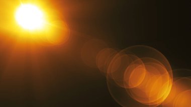 Optik Lens Flare arka plan