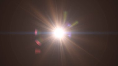 Optical Lens Flare Background clipart