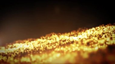soyut bir ışık parçacık arka plan sorunsuz döngü parlayan güzel 4 k animasyon