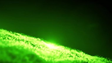 soyut bir ışık parçacık arka plan sorunsuz döngü parlayan güzel 4 k animasyon