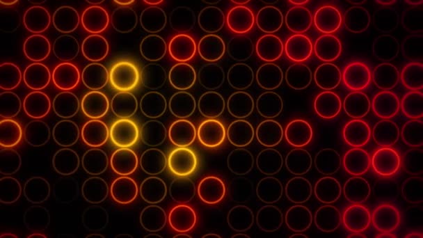 Abstract Glowing Patterns Mosaic Background Animação Design Elegante Fundo Mosaico — Vídeo de Stock