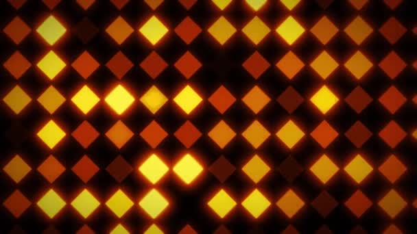 Abstract Glowing Patterns Mosaic Background Animation Elegant Design Abstract Mosaic — Stock Video