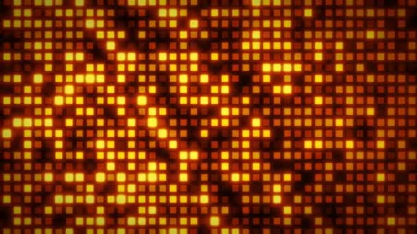 Abstract Glowing Patterns Mosaic Background Animação Design Elegante Fundo Mosaico — Vídeo de Stock