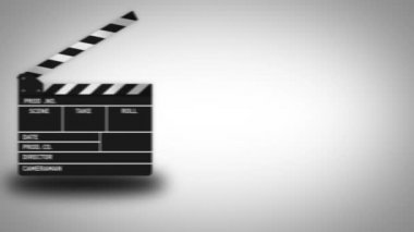 Aksiyon film Clapper Board arka plan