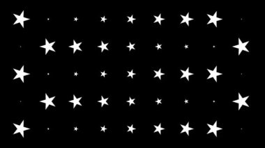 Soyut Düz Tasarım Şekiller Arka Plan Loop / 4k animasyon soyut bir minimal siyah ve beyaz düz tasarım arka plan döngü şekiller solma ve morphing ile