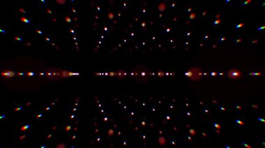 Soyut 3d İplik Noktalı Çizgiler Arka Plan Loop/4k animasyon grafik çizgileri parlak ışık ve sorunsuz döngü ile dönen soyut bir arka plan