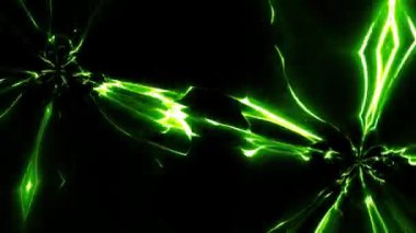 Eylem Fantasy Ve Forcefield Enerji Etkisi / 4k animasyon güç dinamik komik ve manga elektrik desenleri sorunsuz döngü