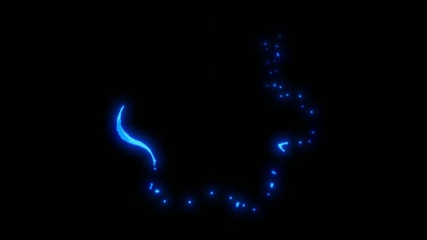 Forme de coup de peinture magique Fx Animation 