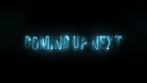 Scifi Movie Trailer Coming Soon Text Reveal Scifi Movie Style — Vídeo de stock