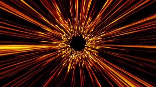 Resumen Slow Motion Beautiful Fire Starburst Animación Animación Fondo Abstracto — Vídeos de Stock