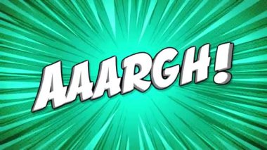 Ticari metin / 4k animasyonlu bir çizgi roman veya manga arkaplanı ticari ünlem mesajı ve güneş ışığı efektleri içeren çizgi roman eylem arkaplanı