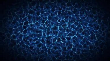 Soyut Fraktal Dalga Alanı Fx Döngü / 4k soyut fraktal zarafet ve peri manyetik alanı parçacıklar ve türbülans çizgileri sorunsuzca sallanıyor