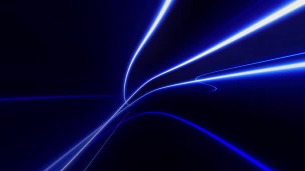 Electrique Light Strokes Slow Motion Loop Animation Fond Ralenti Avec — Video