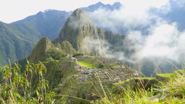 Zeitraffer von Machu Pichu — Stockvideo