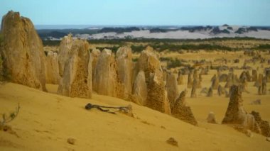 Avustralya Perth Pinnacles çöl Sunrise