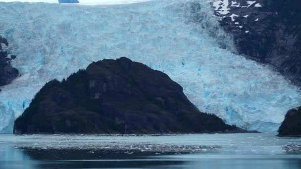 Chile Pasan fiordos con crucero — Vídeos de Stock