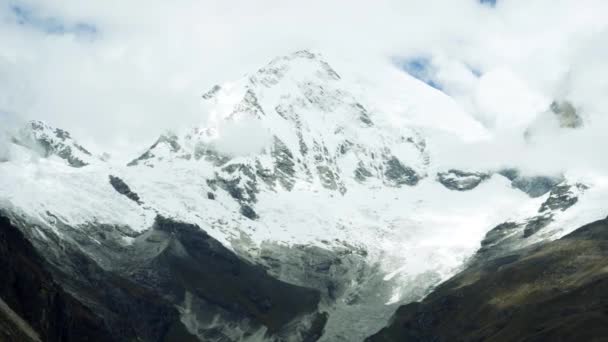 Санта-Крус треккинга гори Huaraz — стокове відео