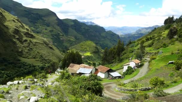 Santa Cruz Trekking Huaraz hegyek — Stock videók