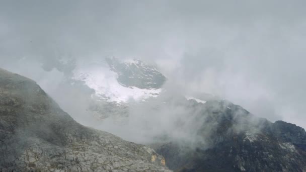 Santa Cruz Trekking Huaraz Dağları — Stok video