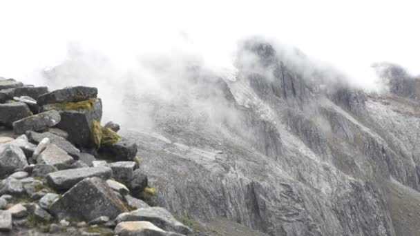 Santa Cruz Trekking góry Huaraz — Wideo stockowe