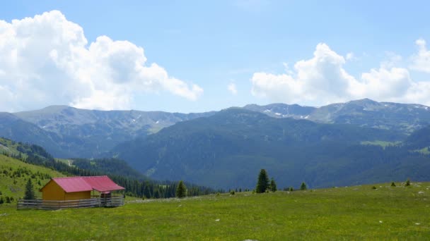 Reise durch transsilvanische Natur und Landschaften — Stockvideo