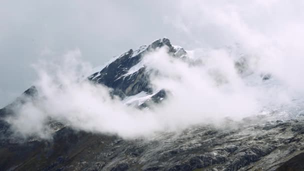 Санта-Крус треккинга гори Huaraz — стокове відео