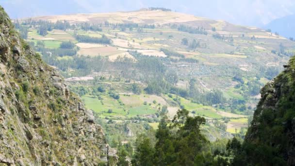 Santa Cruz Trekking Huaraz Montanhas — Vídeo de Stock