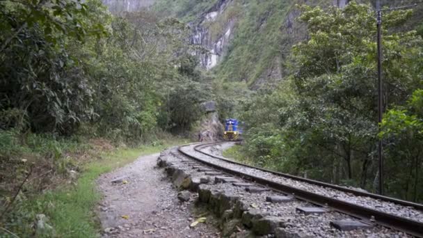 Machu Pichu en het avontuur bereikbaarheid — Stockvideo