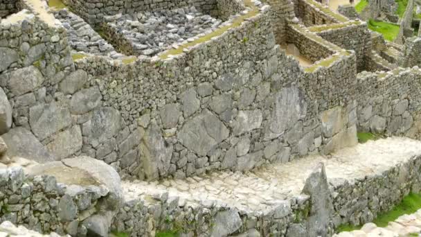 Machu Pichu en het avontuur bereikbaarheid — Stockvideo