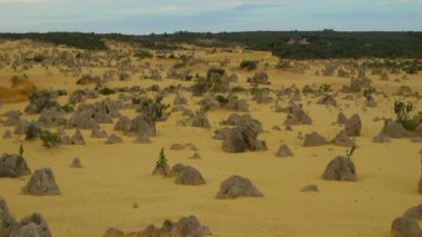 Avustralya Perth Pinnacles çöl Sunrise