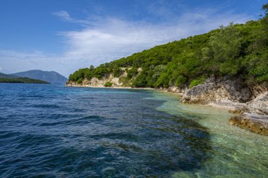 Desimi Beach Golf ve Adası Yunanistan temiz su ile yakın