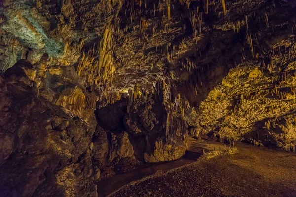 Cuevas de Drogarati en la isla de KEfalonia Grecia —  Fotos de Stock