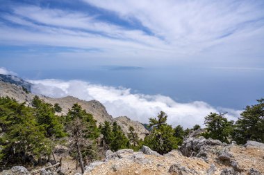 Kefalonia Yunanistan dağ Ainos