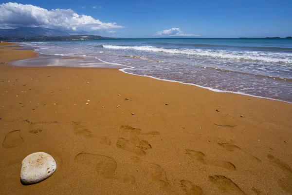 XI пляж на острові Кефалонія Греція Ліцензійні Стокові Фото