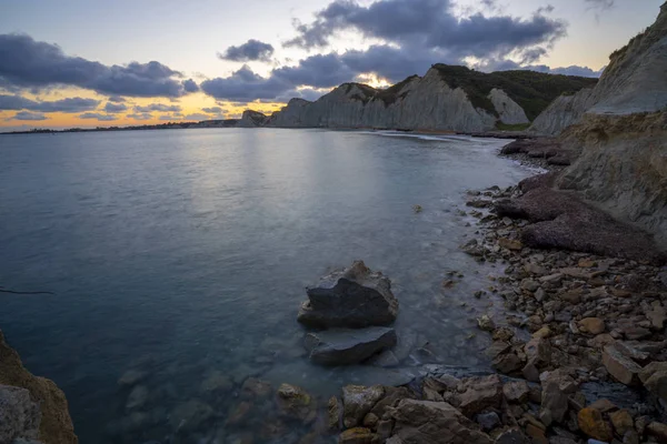 , Kefalonia Adası Yunanistan 'da XI Plajı - Stok İmaj