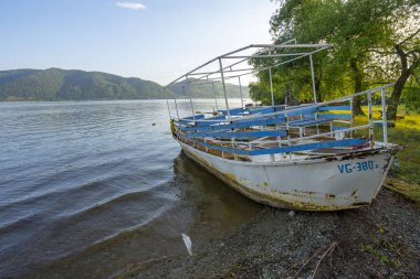 Danube Gorge, Tuna Nehri, Sırbistan.
