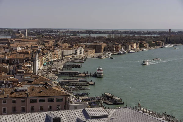 Vue panoramique de Venise Italie depuis St Marks Campanile — Photo