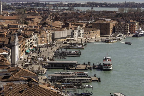 Vue panoramique de Venise Italie depuis St Marks Campanile — Photo