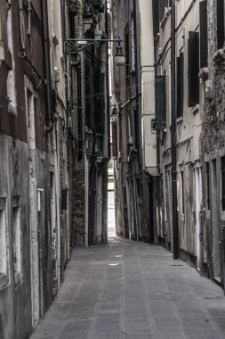 Venedik, Italya, sokak kanalları ve tipical binalar