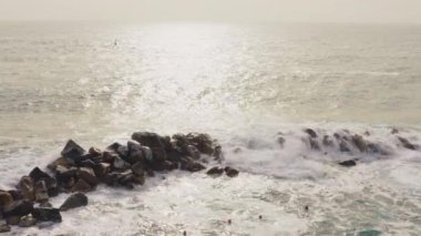 Dalga İtalya'da bir su bloğu isabet - Riomaggiore