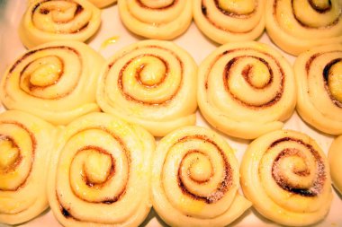 Ev kurabiye yaptım. Çerezleri fırın. Ev yapımı pasta.