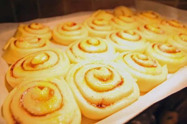 Hausgemachte Plätzchen Plätzchen Backen Hausgemachtes Gebäck — Stockfoto